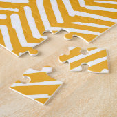 抽象芸術手描き線、ヒップスターのテクスチャ。 ジグソーパズル (側面)