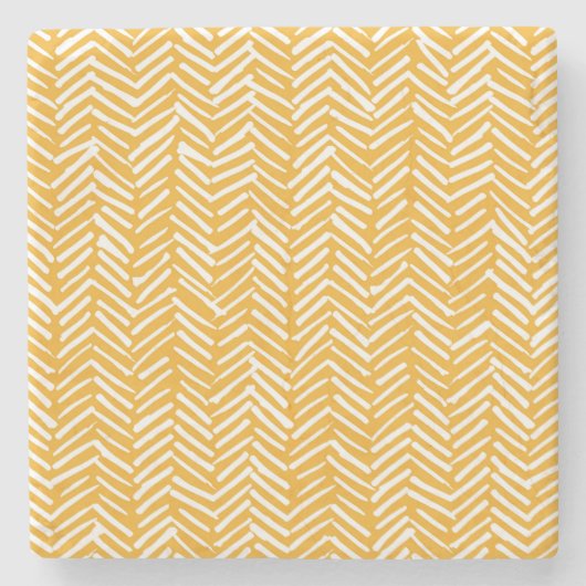 抽象芸術手描き線、ヒップスターのテクスチャ。 ストーンコースター (正面)