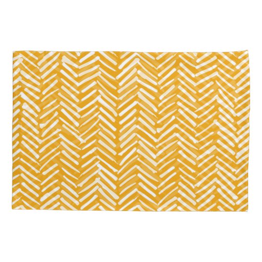 抽象芸術手描き線、ヒップスターのテクスチャ。 枕カバー (裏面)