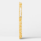 抽象芸術手描き線、ヒップスターのテクスチャ。 Case-Mate iPhoneケース (裏面 / 左)