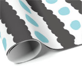 抽象芸術手描き背景3 ラッピングペーパー (ロールコーナー)