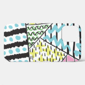 抽象芸術手描き背景3 Case-Mate iPhoneケース (裏面 (横))