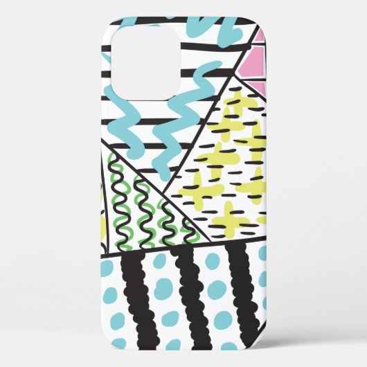 抽象芸術手描き背景3 Case-Mate iPhoneケース (裏面)