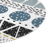 抽象芸術手書き、クリエイティブヴィンテージテクスチャ。 カッティングボード (角)