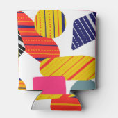 抽象芸術手書き、パタスタイリッシューン。 缶クーラー (裏面)