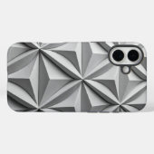 抽象芸術折り紙の交差線 Case-Mate iPhoneケース (裏面 (横))
