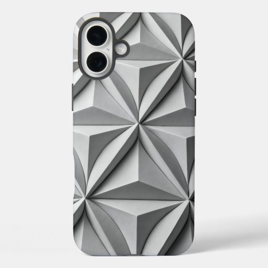 抽象芸術折り紙の交差線 Case-Mate iPhoneケース (裏面)