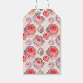 抽象芸術抱き枕。 ギフトタグ (正面)