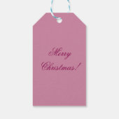 抽象芸術抱き枕。 ギフトタグ (裏面)