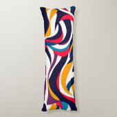 抽象芸術抱き枕 ボディピロー (裏面 (縦))