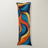 抽象芸術抱き枕 ボディピロー (正面縦)