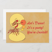 抽象芸術招待状 招待状 (正面/裏面)