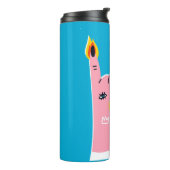 抽象芸術指 タンブラー (回転左)