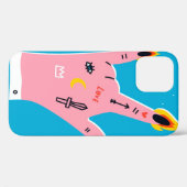 抽象芸術指 Case-Mate iPhoneケース (裏面 (横))