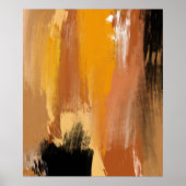 抽象芸術接地 ポスター (正面)