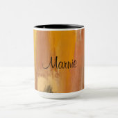 抽象芸術接地 マグカップ (中央)