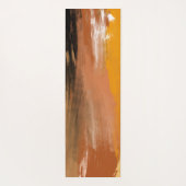 抽象芸術接地 ヨガマット (裏面)