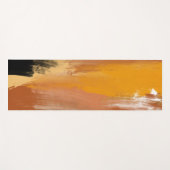 抽象芸術接地 ヨガマット (正面(横))