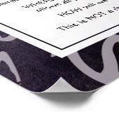 抽象芸術救紫惑星やる気を起こさせる地球 ポスター (角)