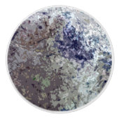 抽象芸術数々のカラー写真芸術 セラミックノブ (正面)