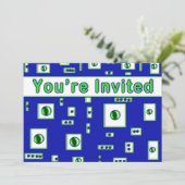 抽象芸術数々の目的招待状- 招待状 (スタンド正面)