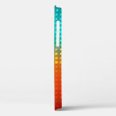 抽象芸術数々の色のサッカーやサッカーの背景 Case-Mate iPhoneケース (裏面 / 左)