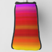 抽象芸術数々の色のストライプ ゴルフヘッドカバー (回転90)