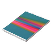抽象芸術数々の色のテクスチャパターン ノートパッド (回転)