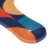 抽象芸術数々の色の幾何形状パターン カッティングボード (角)