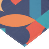 抽象芸術数々の色の幾何形状パターン テーブルクロス (アングル)