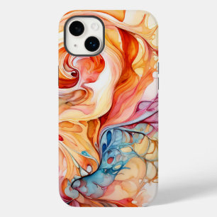 抽象芸術数々の色の渦巻き Case-Mate iPhone 14 PLUSケース