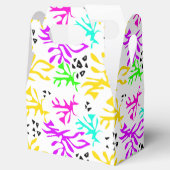 抽象芸術数々の色ネオン模様 フェイバーボックス (オープン)