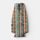 抽象芸術数々の色パターン ボトルクーラー (裏面)