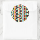 抽象芸術数々の色パターン ラウンドシール (バッグ)