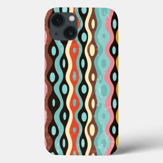抽象芸術数々の色パターン Case-Mate iPhoneケース (裏面)