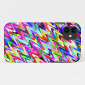 抽象芸術数々の色モザイク模様#5 Case-Mate iPhoneケース (裏面(横))