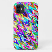 抽象芸術数々の色モザイク模様#8 Case-Mate iPhoneケース (裏面)