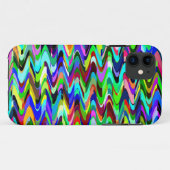抽象芸術数々の色モザイク模様 Case-Mate iPhoneケース (裏面(横))