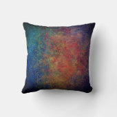 抽象芸術数々の色装飾用クッション クッション (裏面)