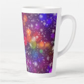 抽象芸術数々の色《写真》ぼけ味背景–25363 カフェラテマグ (右)