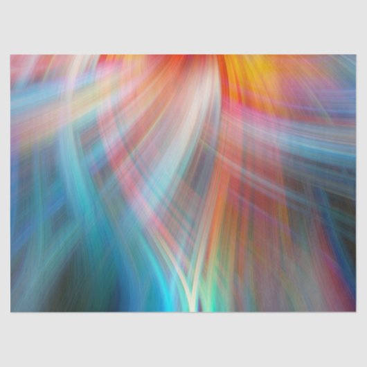 抽象芸術旋回ティッシュペーパー 薄葉紙 (正面)