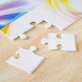 抽象芸術旋回1 ジグソーパズル (側面)