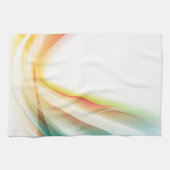 抽象芸術旋回2 キッチンタオル (横)