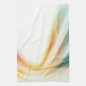 抽象芸術旋回2 キッチンタオル (縦)