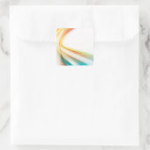 抽象芸術旋回2 スクエアシール (バッグ)