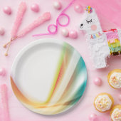 抽象芸術旋回2 ペーパープレート (パーティー)