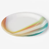 抽象芸術旋回2 ペーパープレート (アングル)