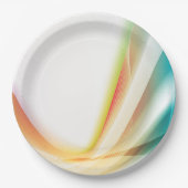 抽象芸術旋回2 ペーパープレート (正面)