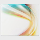 抽象芸術旋回2 ラッピングペーパー (フラット)