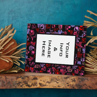 抽象芸術旋回 フォトプラーク